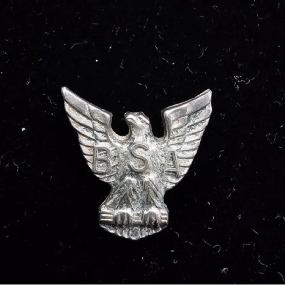 ▪️VINTAGE Sterling Silver Boy Scout Eagle Award Pin